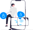 Ilustración de seguridad perimetral